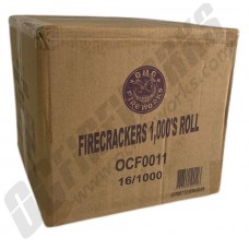 Wholesale Fireworks OMG Crackers 1000 Roll Case 16/1000 (Wholesale Fireworks)